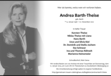 traueranzeigen ostsee-zeitung letzte 14 tage